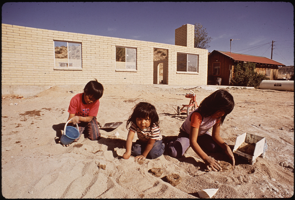 Navajo children photo