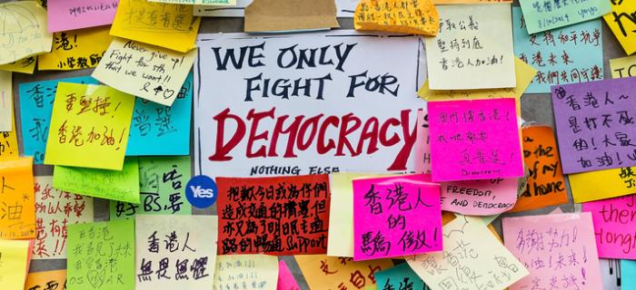 FIght for democracy Shutterstock