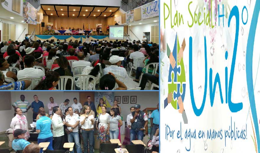 Jamundi, Colombia:  Trade union leads defense of water as a human right