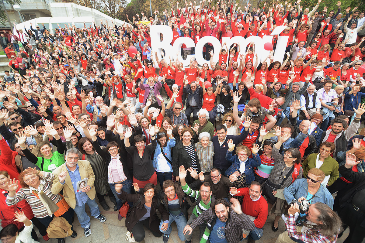 Barcelona, Spain: Barcelona en Comú, a movement-party wins the city