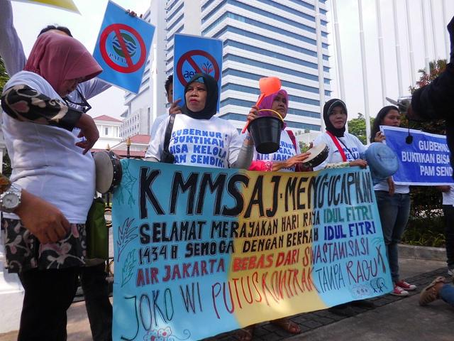 Jakarta: Movement against Water Privatization