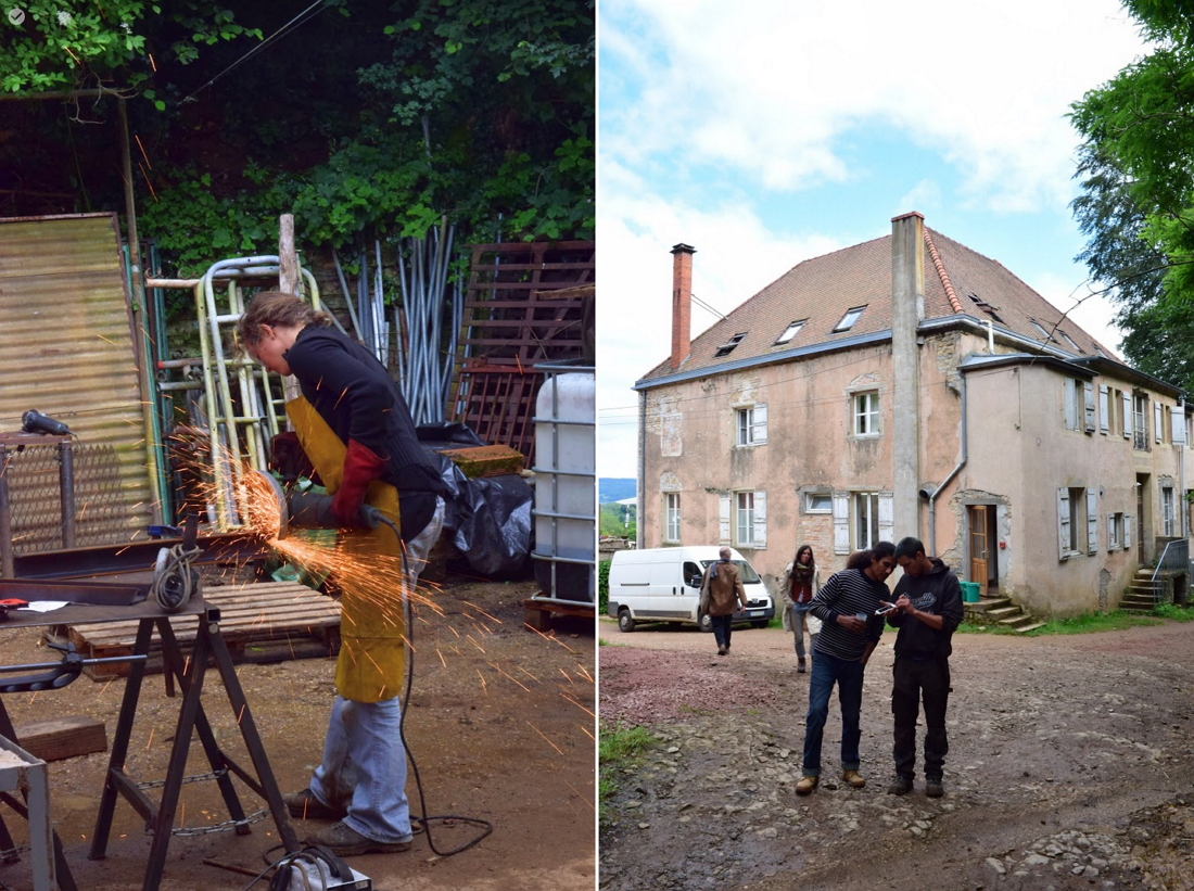 Julien Reynier and Fabrice Clerc from L’Atelier Paysan on self-build communities in farming