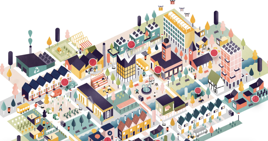 Nesta’s ‘ShareTown’ interactive shows what a cooperative, tech-enabled economy might look like