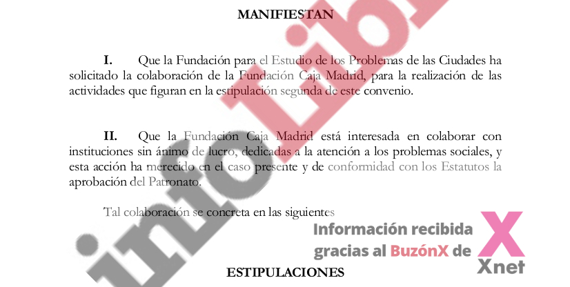 The looting of the Caja Madrid Foundation